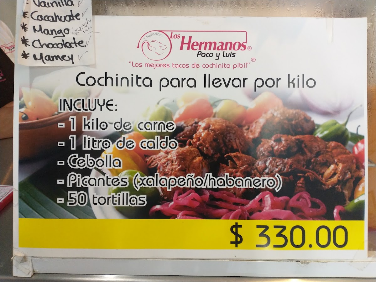 Taquería Hermanos Paco y Luís Menu - Image 2